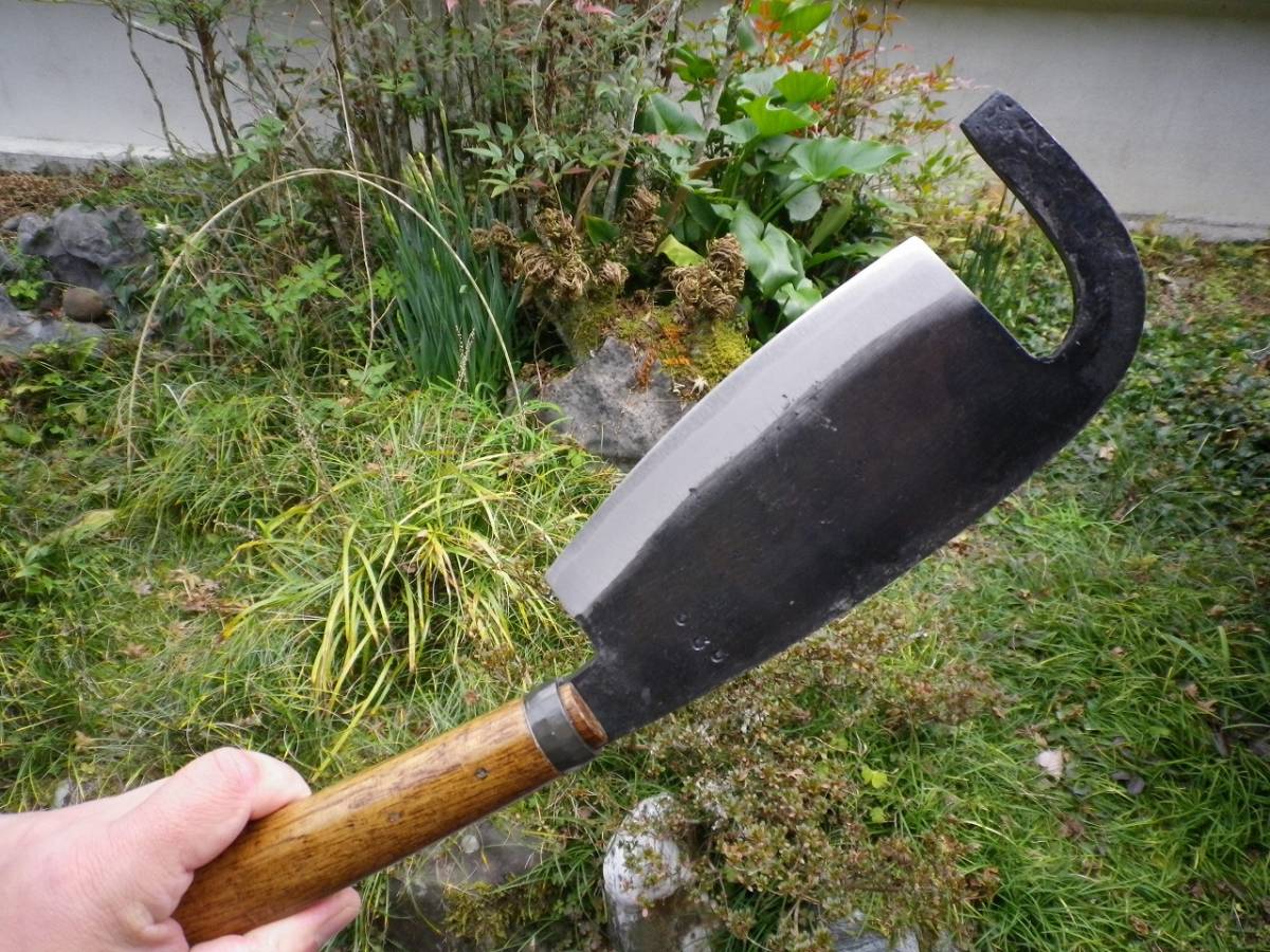 林業 山仕事 ソロキャン 田舎暮らし 整地 測量 枝払い 山林道具 鉈 鉞 斧 白紙鍛造 伊那鉈 ハンティングナイフ 狩猟刀 売買されたオークション情報 Yahooの商品情報をアーカイブ公開 オークファン Aucfan Com