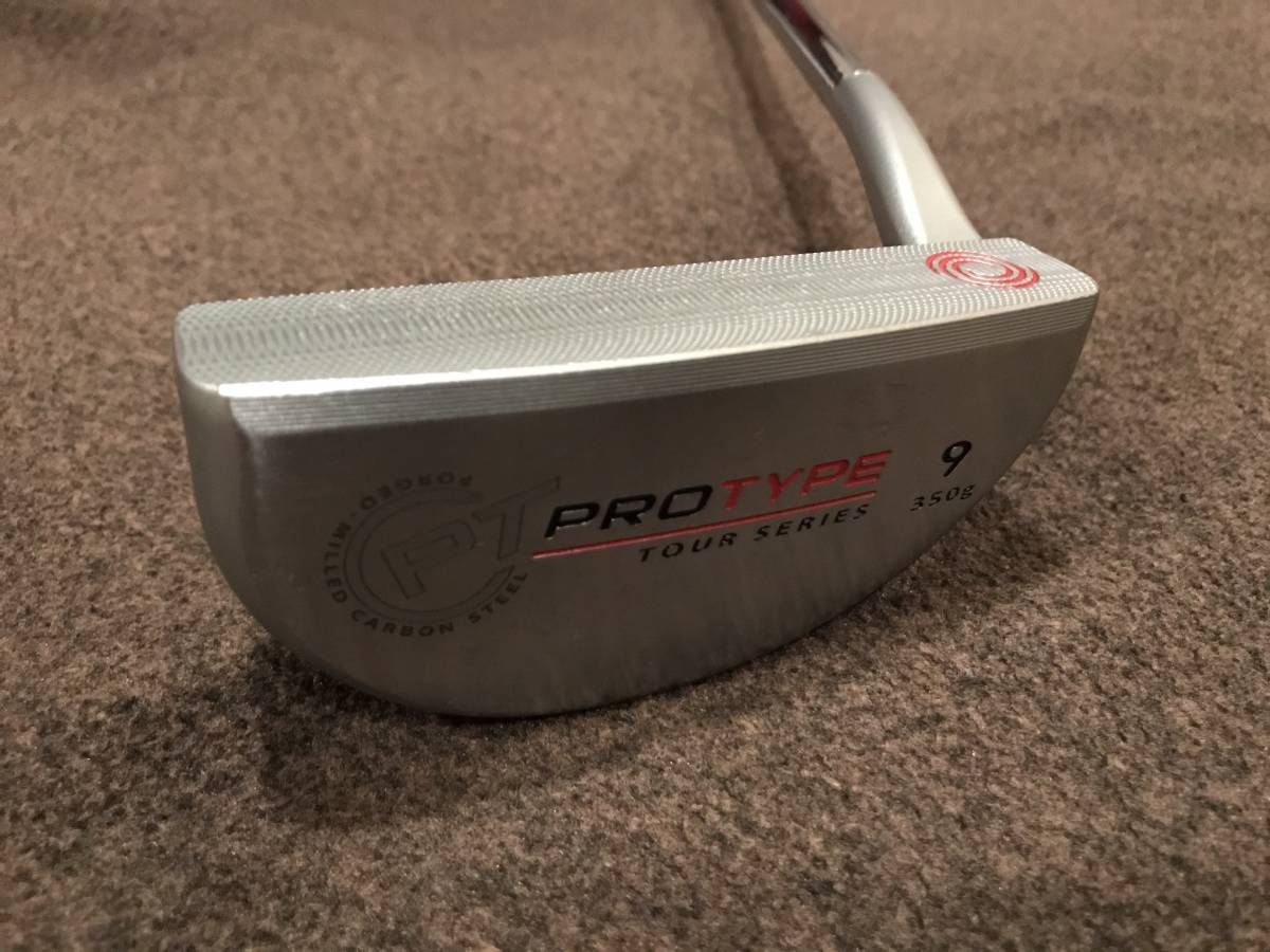 人気，新作 オデッセイ ODYSSEY プロタイプ ツアーシリーズ #9 PT PROTYPE TOUR SERIES パター34インチ スーパーストローク(オデッセイ)｜売買されたオークション情報、yahooの商品情報をアーカイブ公開 - オーク 男性右きき用