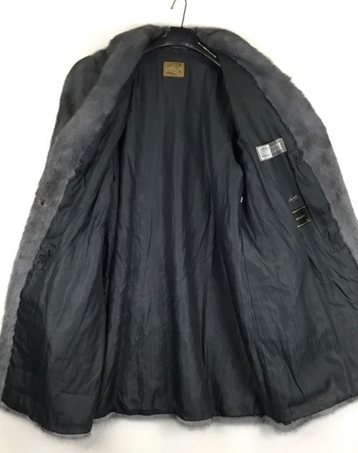□SAGA MINK（サガ ミンク）Superb Quality Ranched Mink 毛皮コート