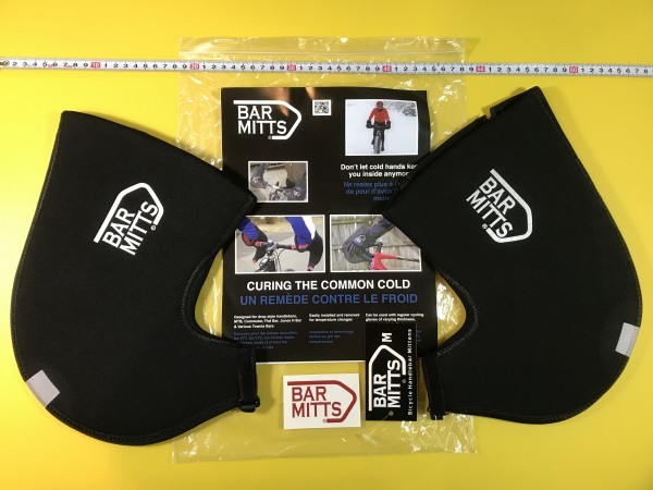 正規品，限定SALE ドロップハンドル用 Mサイズ 黒 BARMITTS バーミッツ ハンドルカバー ロード 防寒具 1(ウォーマー、カバー)｜売買されたオークション情報、yahooの商品情報をアーカイブ公開 - オークファン ウォーマー、カバー
