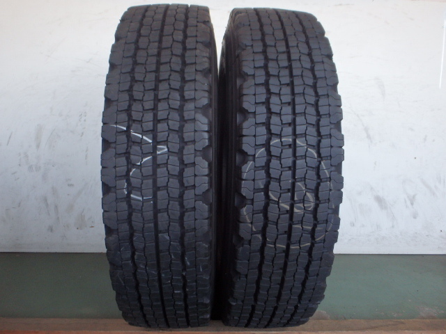 L14061-HRT 再生 225/80R17.5 123/122L 中古再生 2本セット スタッドレス