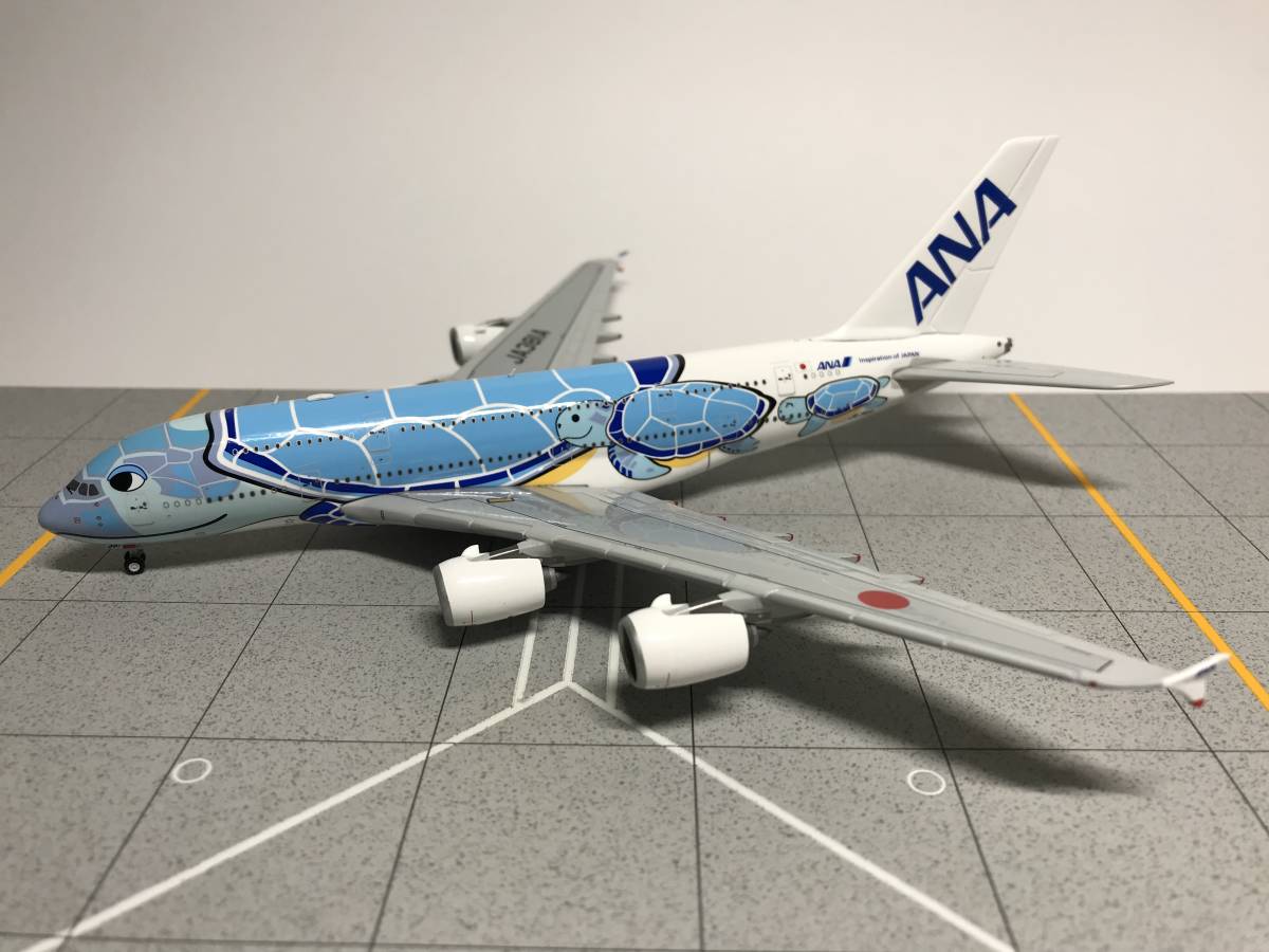 ANA JC A380 Airbus 1:400 Wings Flying All Lani Honu Nippon Livery