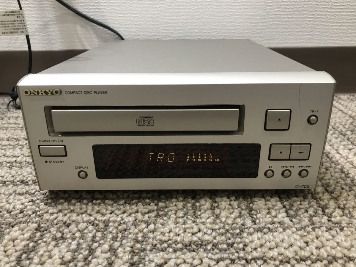 中古品』ONKYO INTEC/ミニコンポセット A-909/C-705/T-405W/A-905TX/大