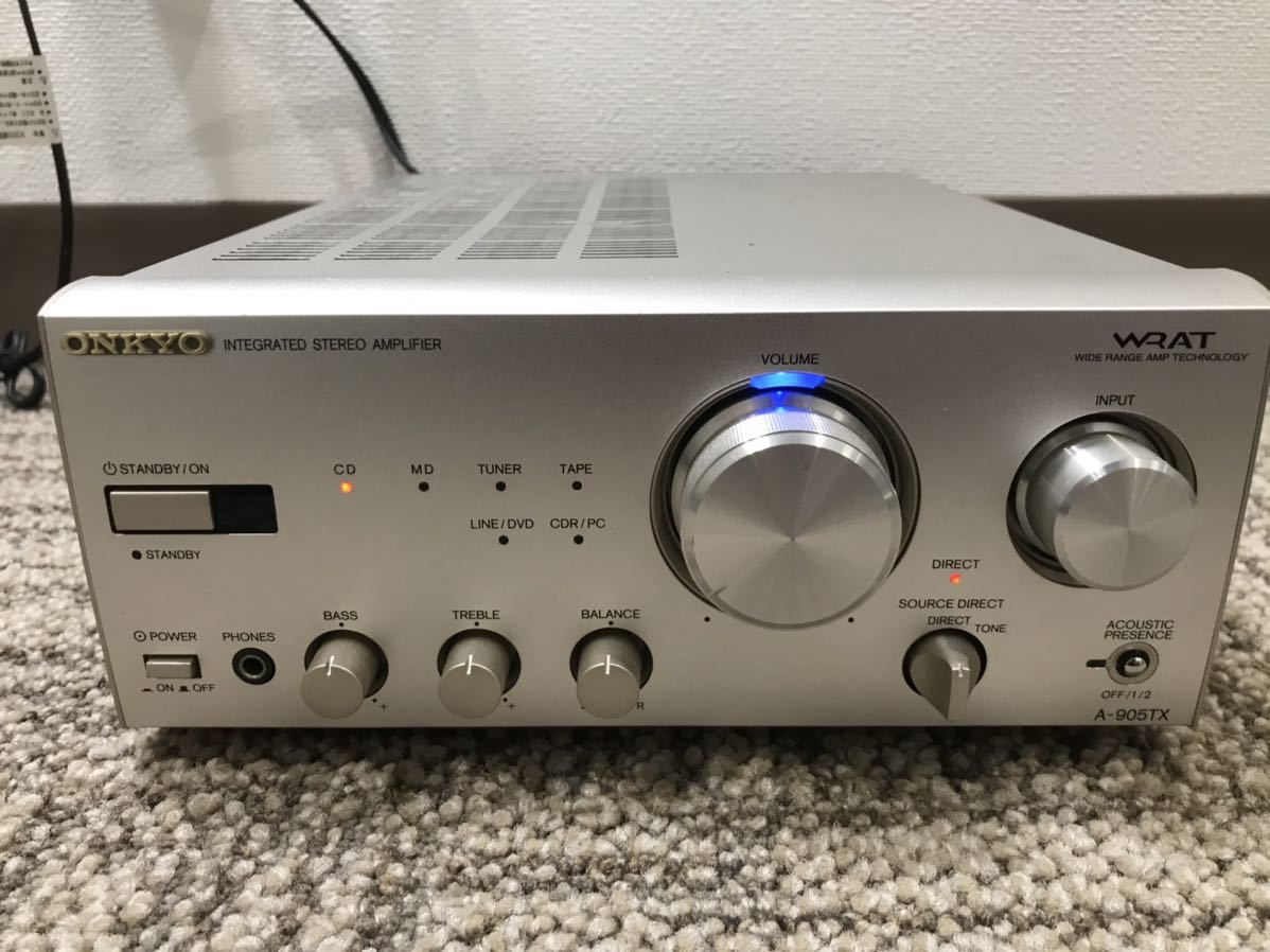 中古品』ONKYO INTEC/ミニコンポセット A-909/C-705/T-405W/A-905TX/大
