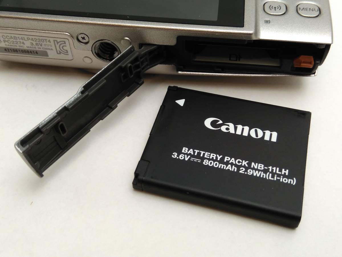 Canon キャノン コンパクト デジタルカメラ IXY650 シルバー 光学12倍