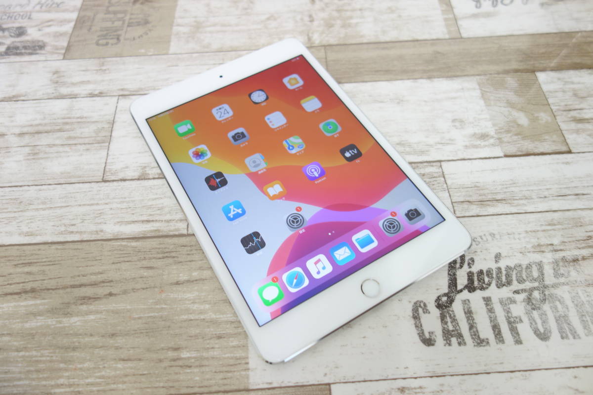 販売直販店 美品 Softbank Apple iPad mini4 128GB Wi-Fi+Cellular