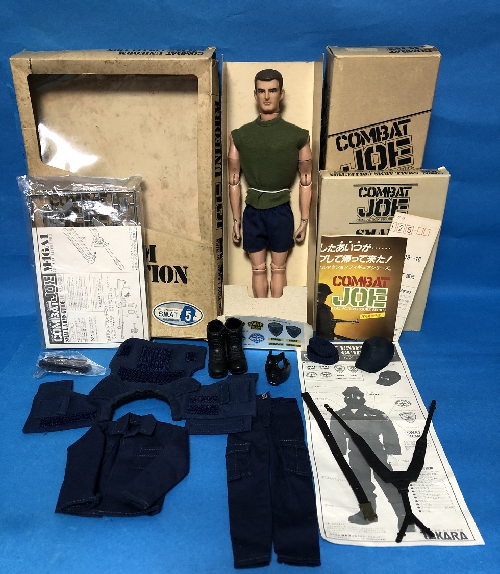 タカラ コンバットジョー スワット No，5 S.W.A.T 1985年 COMBAT JOE
