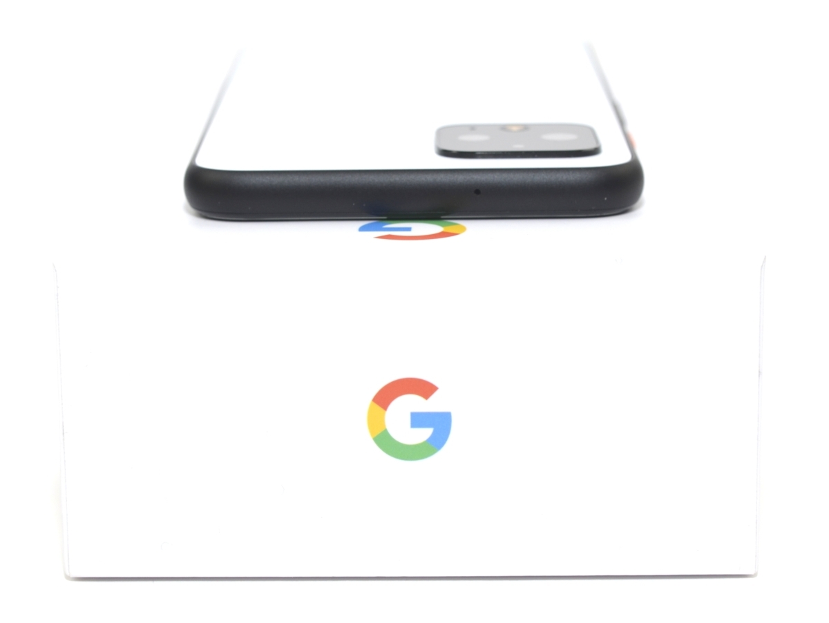 1円スタート！∞ 送料無料 ∞ 美品！SIMフリー Google Pixel4 64GB RAM:6GB 5.7インチ G020N Clearly White ホワイト 転売OK 1244_6