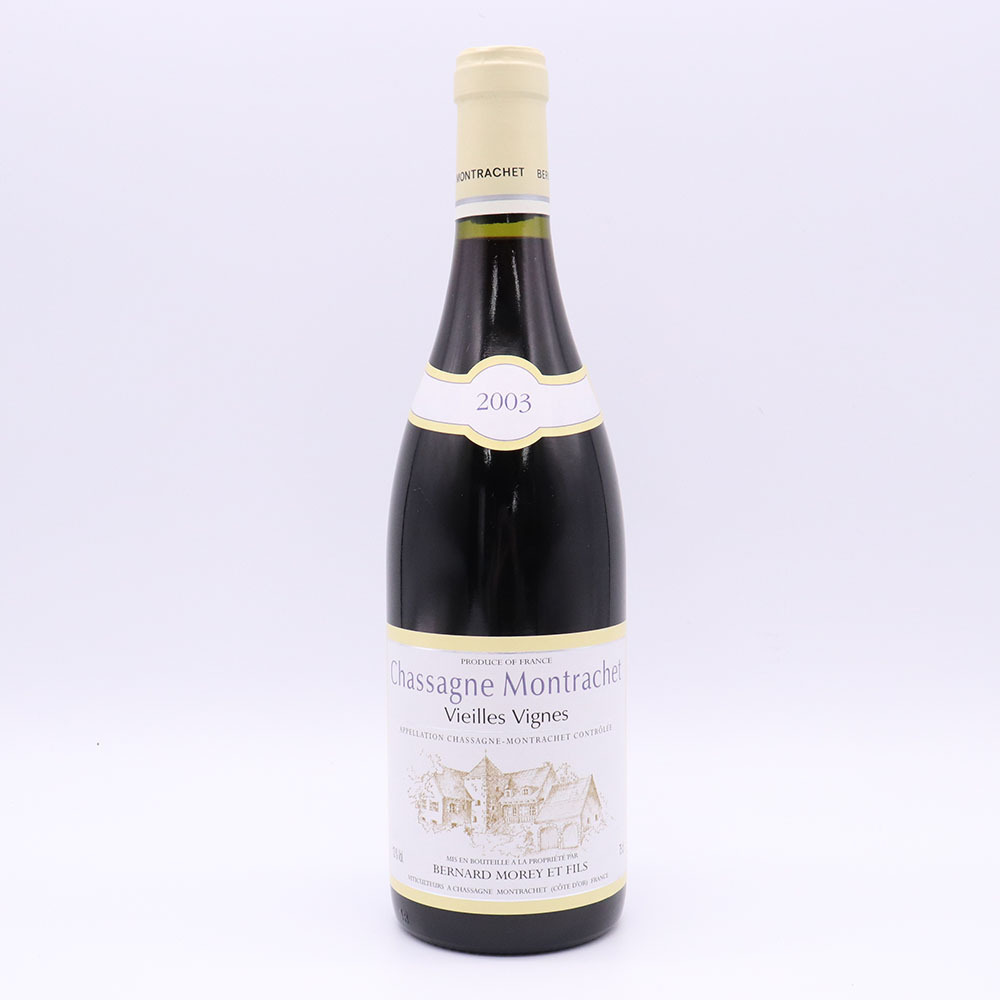 ■ 酒 ベルナールモレ シャサーニュモンラッシェ 2003 Vieilles Vignes 750ml 13% ワイン 赤ワイン 果実酒 未開栓