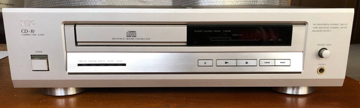 爆買い，定番人気 CDプレーヤーNEC CD-10(一般)｜売買されたオークション情報、yahooの商品情報をアーカイブ公開 - オークファン 一般