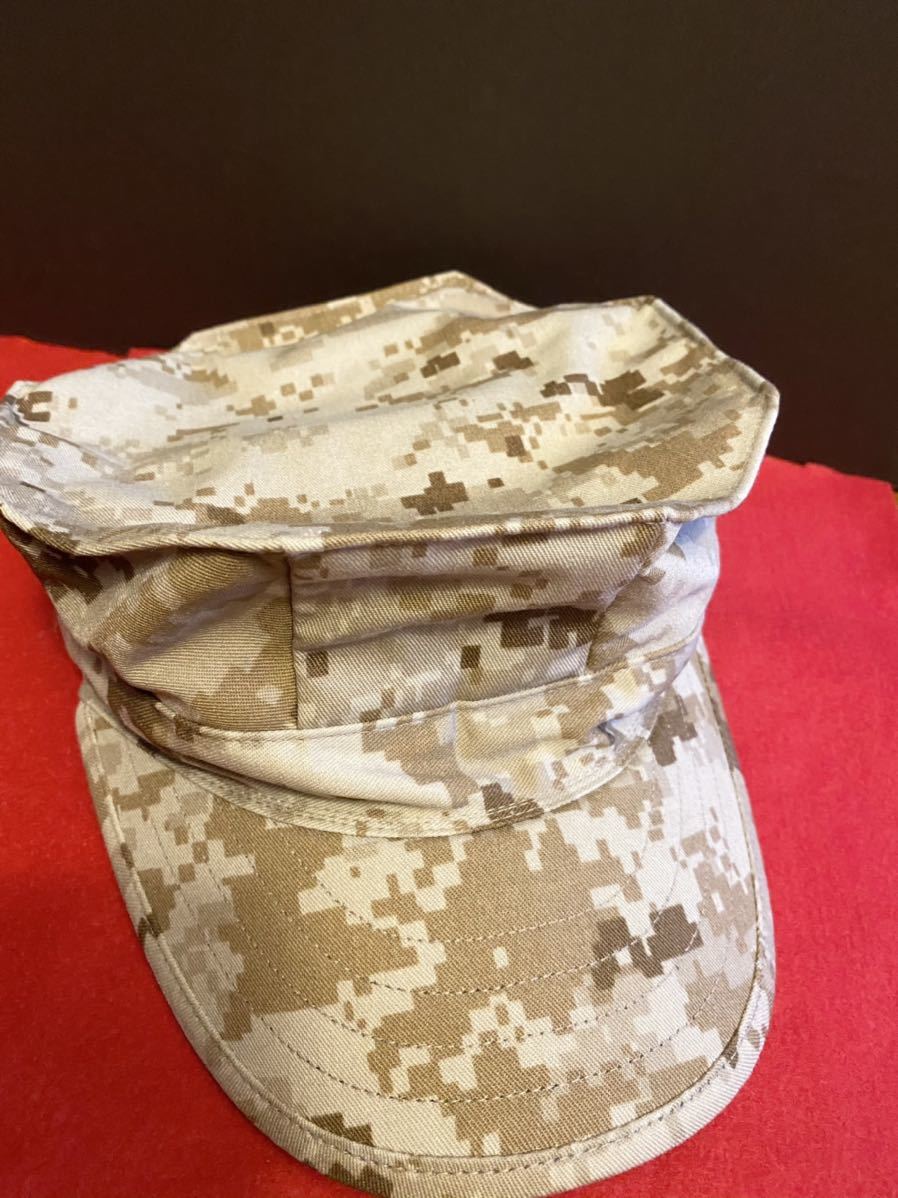 アメリカ海兵隊 八角帽 米軍放出品 実物 サバゲー ミリタリー U.S.