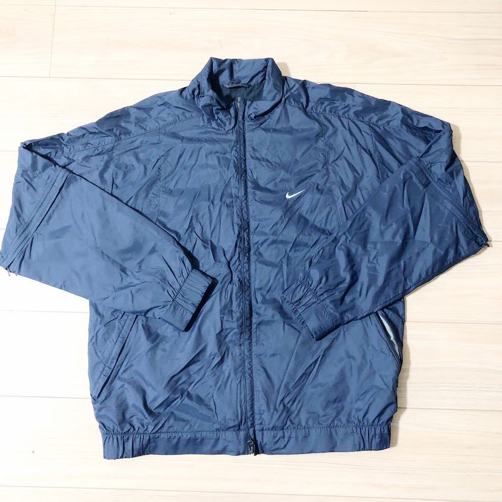 Nike Golf ナイキゴルフ Clima Fit ナイロンジャケット ウィンドブレーカー ジップアップ Lサイズ 紺 ナイキ 売買されたオークション情報 Yahooの商品情報をアーカイブ公開 オークファン Aucfan Com