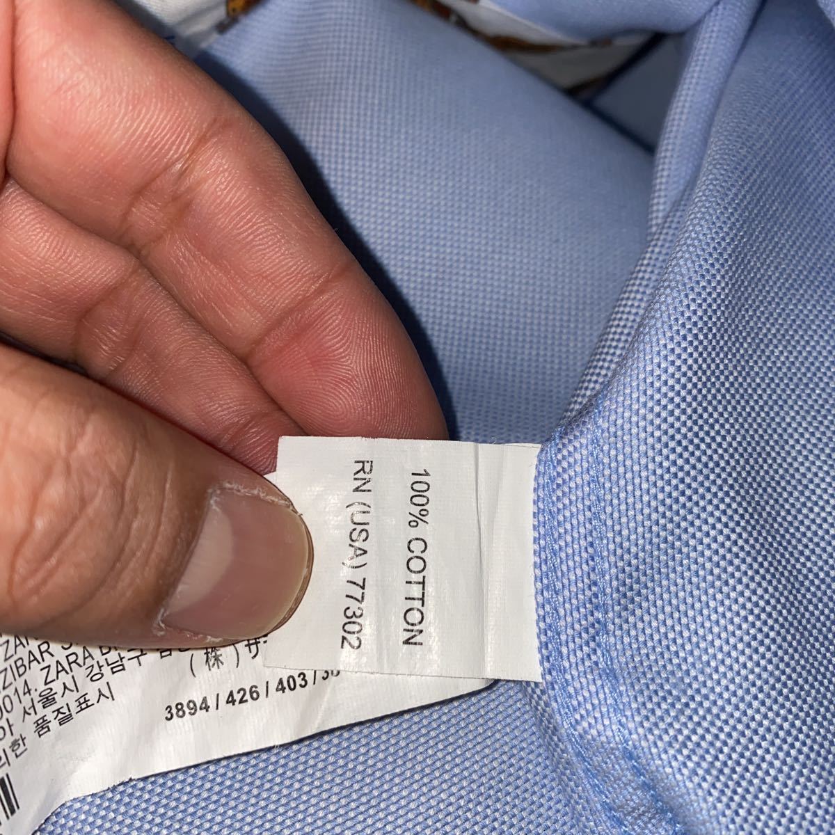 Zara Man ザラ 長袖シャツ ドレス シャツ ボタンダウン ワイシャツ 結婚式 通勤 パーティー 入学式 卒業式 入社式 男性用 売買されたオークション情報 Yahooの商品情報をアーカイブ公開 オークファン Aucfan Com