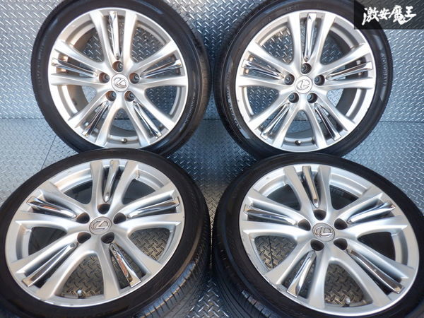 レクサス GS 450h 前期 純正 18インチ 8j +45 5穴/114.3 レクサス