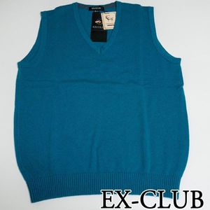 新品　カシミヤ100% ベスト　ex-club レナウン　ダーバン  カシミヤ 新品 カシミヤ100% ベスト ex-club レナウン ダーバン カシミヤ 日本製