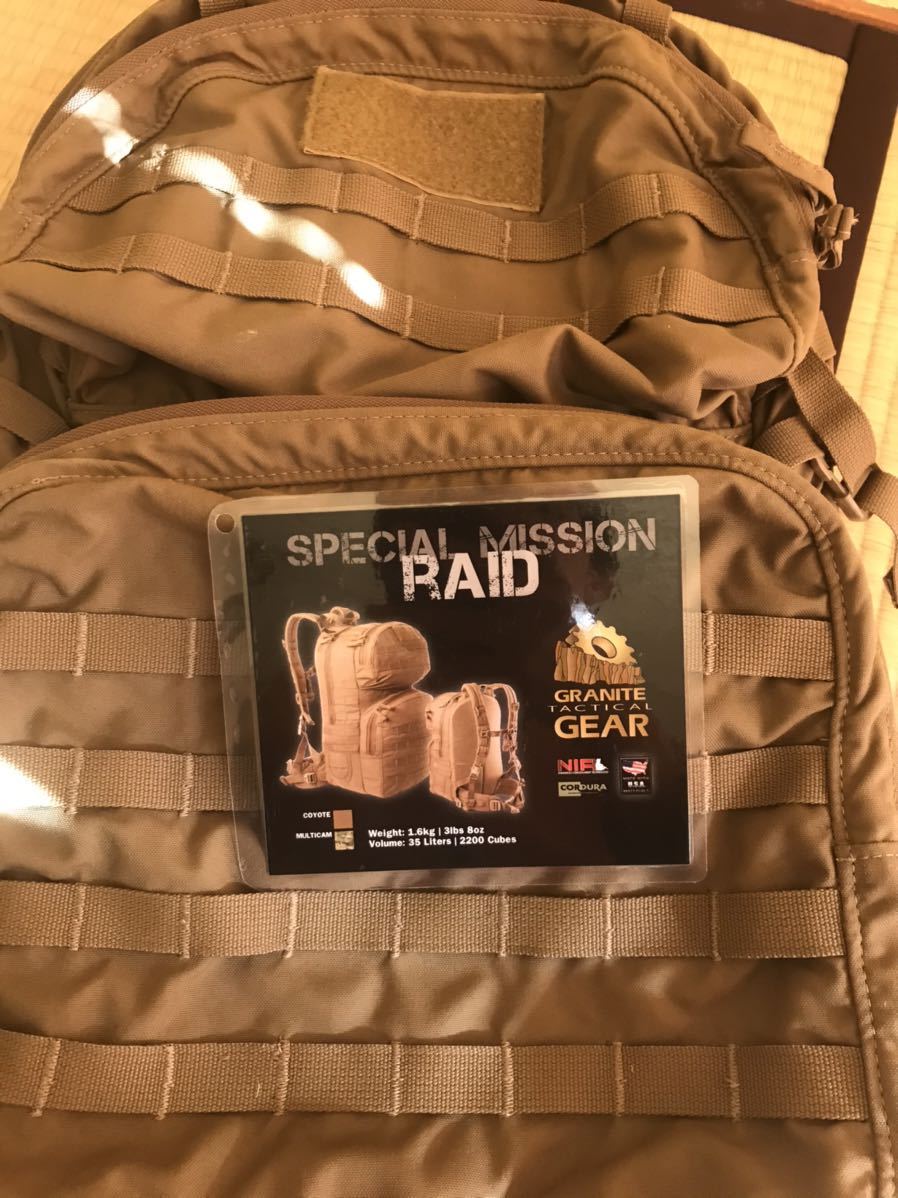 グラナイトタクティカルギア　Granite Tactical Gear 美品
