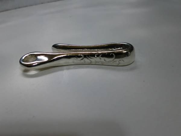 シルバー925 唐草 フック 釣鐘 ベルト(材料)｜売買されたオークション
