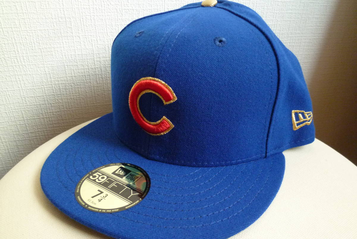 【セール，最新作】 MLB シカゴ カブス オーセンティック記念キャップ 2016年 世界一 ニューエラ サイズ：7 3/4 61.5cm アメリカ製(応援ユニフォーム、ウエア)｜売買されたオークション情報、yahooの商品情報をアーカ 応援ユニフォーム、ウエア