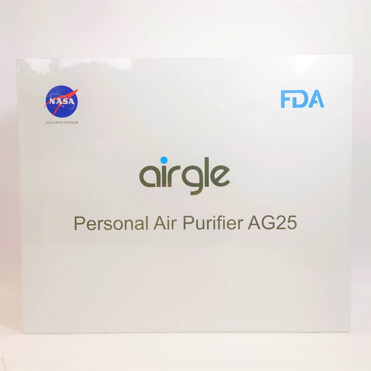 【未開封】airgle 空気清浄機 AG25 エアグル NASA 未開封】 airgle Personal Air Purifier AG25 パーソナル空気清浄機