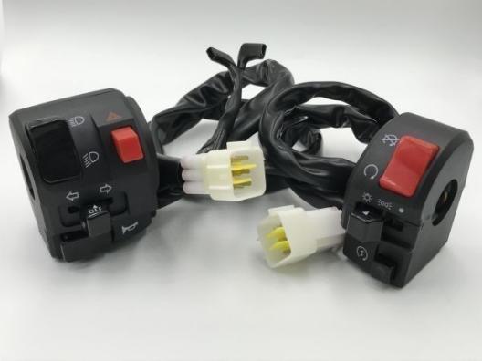 はうすバンドリ　データ型ユニット　即購入バイブスイッチ　頼める便　パチスロ スイッチボックス ZZR1100 ZRX400 汎用 左右セット 2026年最新Yahoo