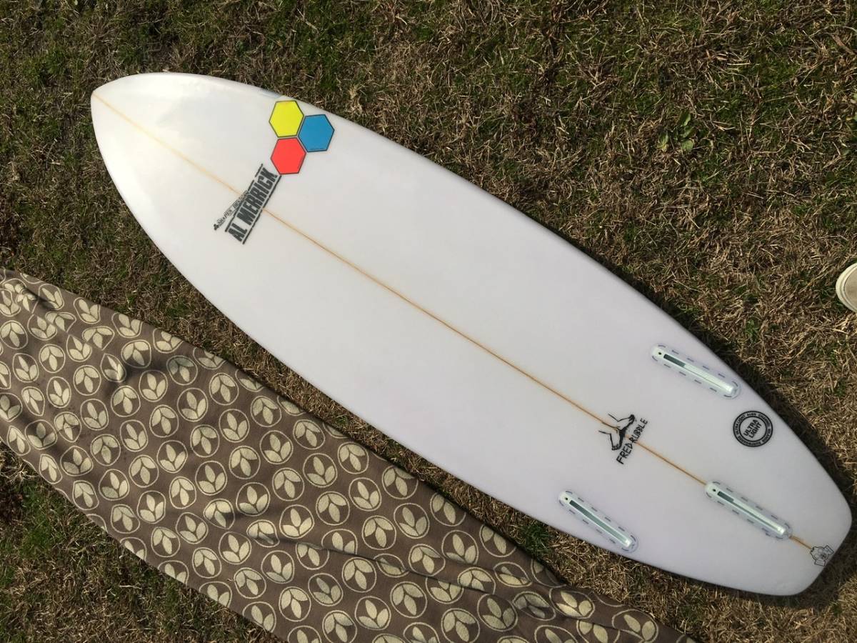 アルメリック　フレッドラブル　5'8　FCS5fin　サーフボード チャンネルアイランド(アルメリック) フレッドラブル5'8 フューチャー
