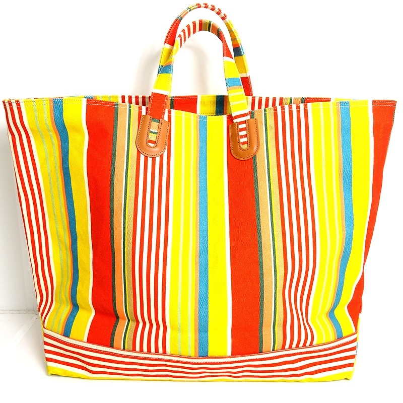 想像を超えての トートバッグ Xlストライプ ノマディスarles Nomadis 新品未使用 トートバッグ