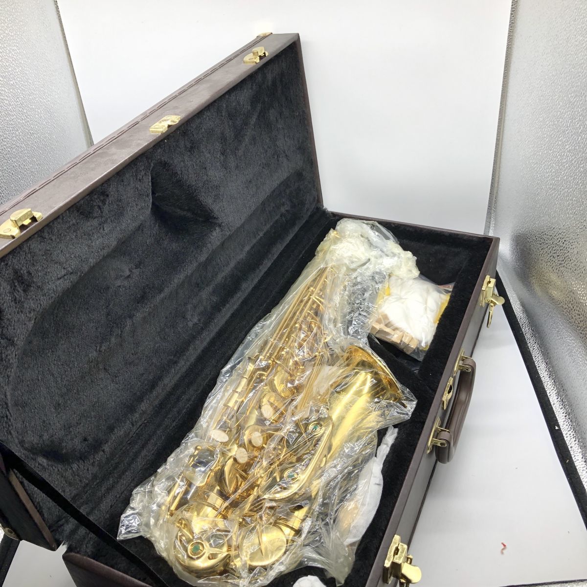 美品 selection サックス 型番不明 ハードケース 池Y0107-13