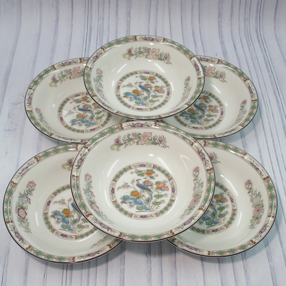 6 WEDGWOOD ウェッジウッド クタニクレーン Kutani Crane 6点セット