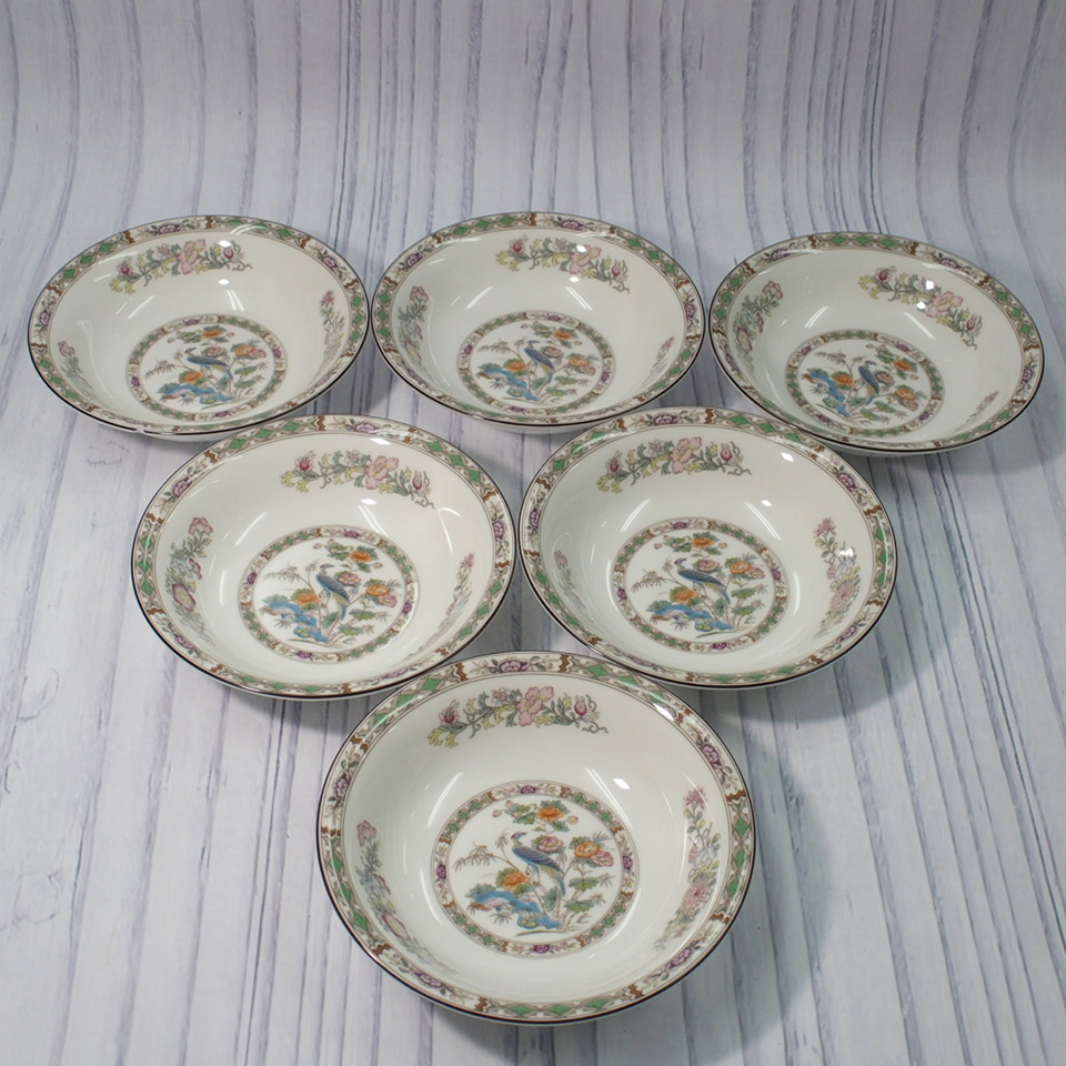 6 WEDGWOOD ウェッジウッド クタニクレーン Kutani Crane 6点セット