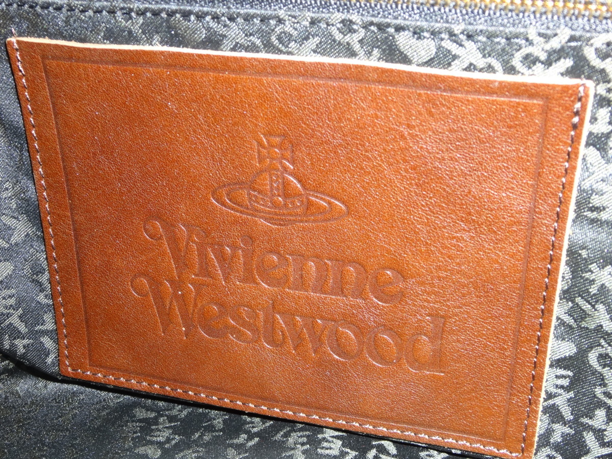ヴィヴィアン ウエストウッド Vivienne Westwood レザー トートバッグ 