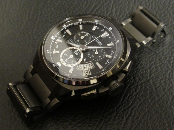 CITIZEN ATTESA アテッサ ブラックチタン アテッサジェットセッター 