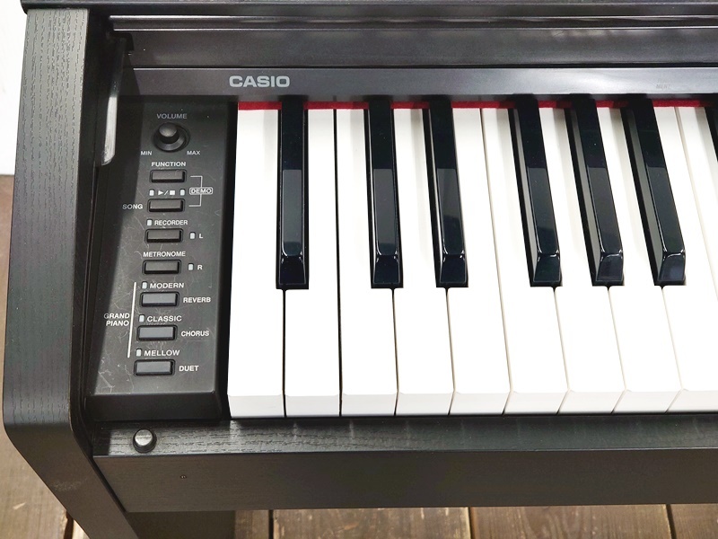 Privia ⁄ PX-735BK Digital Casio Piano 価格.com カシオ black satin 