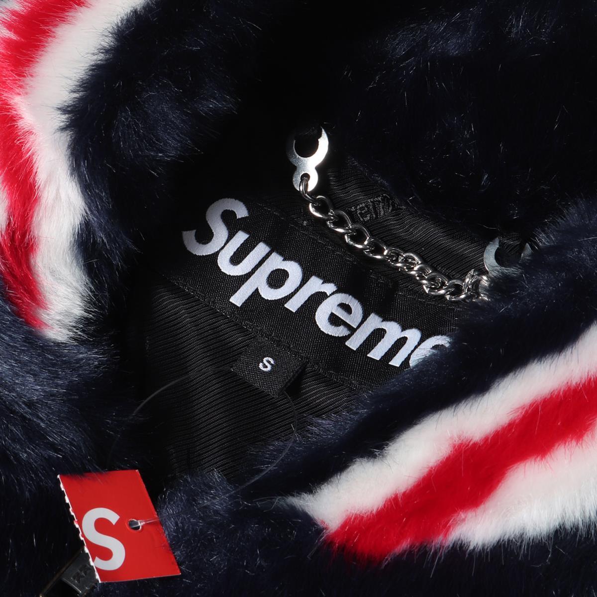 新品 Supreme シュプリーム スタジャン フェイクファー バー 新品 Supreme シュプリーム スタジャン フェイクファー バー