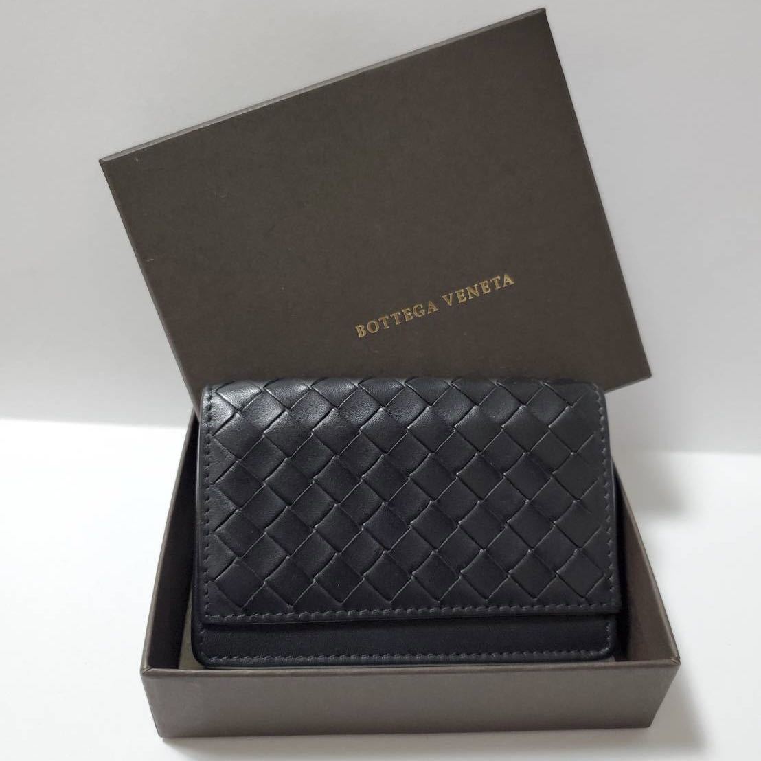 BOTTEGA VENETA ボッテガヴェネタ 名刺入れ ブラック ケース カード