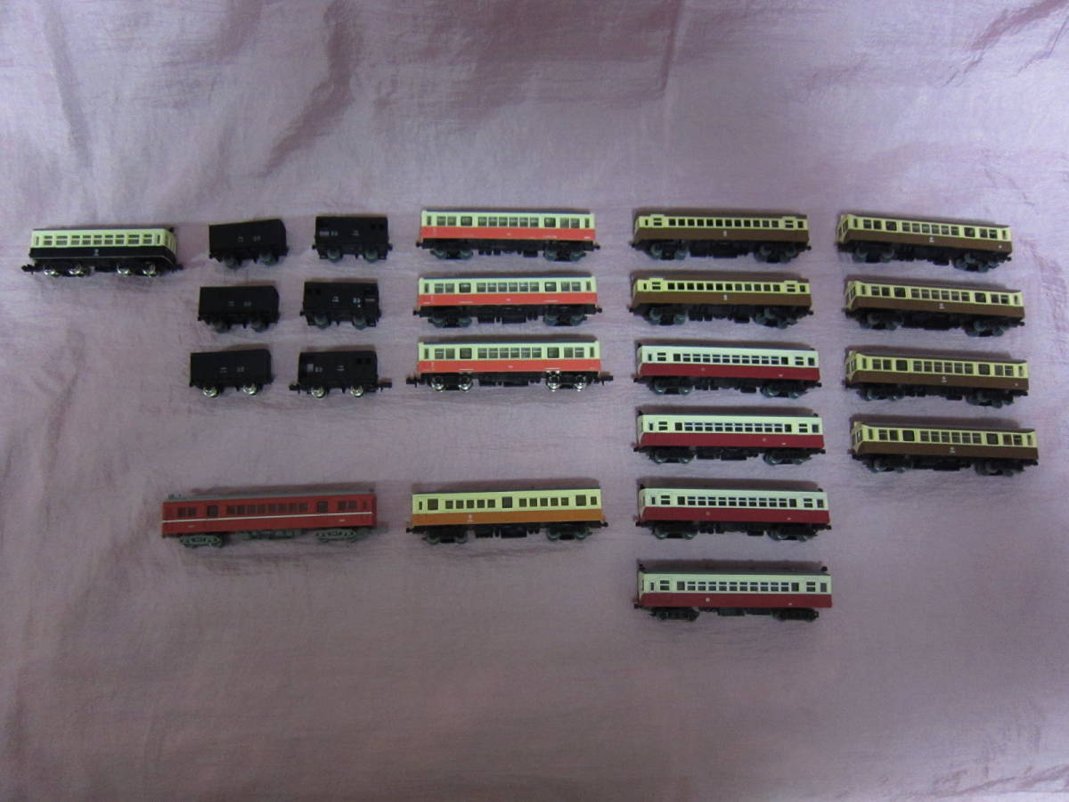 TOMYTEC 鉄コレ 第1弾、第2弾 各種 22両セット 鉄道コレクション |