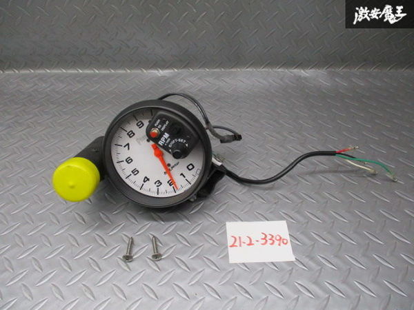 AUTO MATER ファントム RPM計 タコメーター 電子式 シフトランプ付き 87Φ 87mm 即納 棚4-1-A Auto ファントム Meter(オートメーター)の回転計&frasl;タコメーターの口コミ 4気筒車用？ オートメーター 車＆バイク