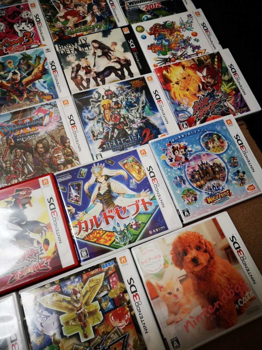 3DSソフト大量セット！ダブりなし》どうぶつの森 ポケットモンスター