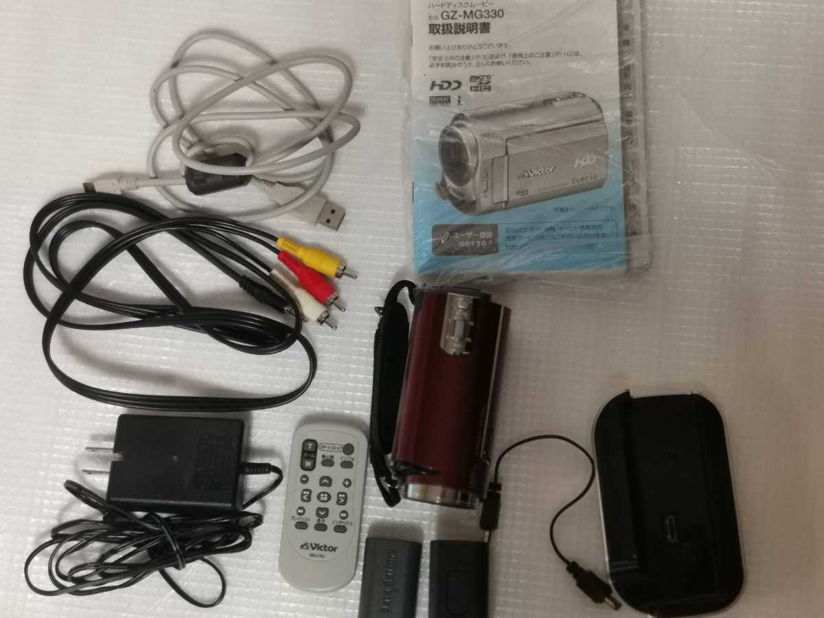 JVC Everio GZ-MG330 ビクター JVCケンウッド ハードディスクビデオ