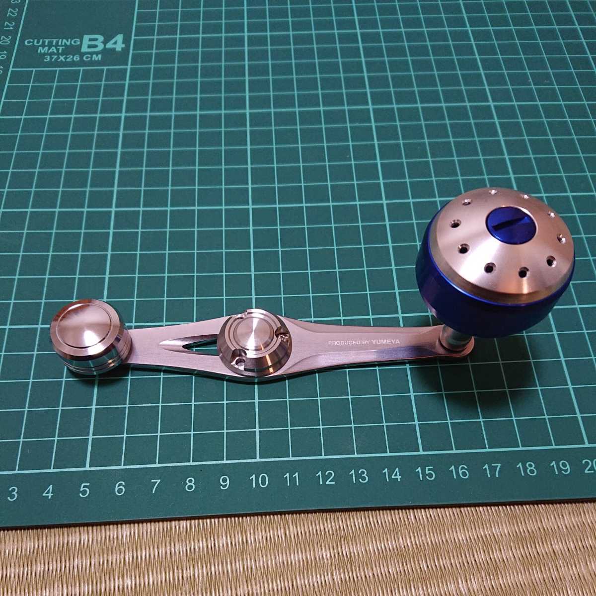 限定セール，品質保証 シマノ 夢屋 パワーバランスハンドル 65mm 4&times;7mm ブルー(シマノ)｜売買されたオークション情報、yahooの商品情報をアーカイブ公開 - オークファン シマノ