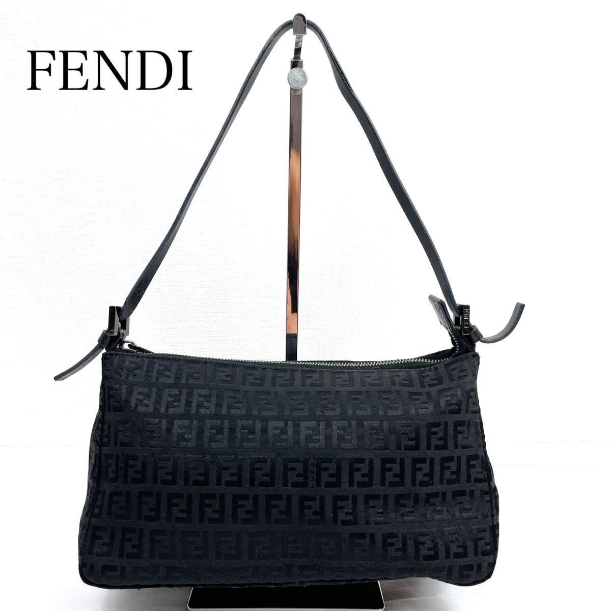 フェンディ ズッカ柄 アクセサリーポーチ FENDI ポーチ ハンドバッグ