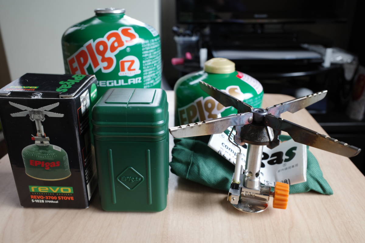 EPI シングルバーナー REVO-3700 S-1028 中古品 REVO-3700 EPI STOVE