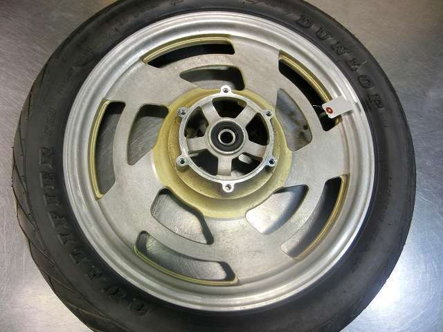 XJR400 フロントホイール 4HM S ディスクローター付き XJR400 純正