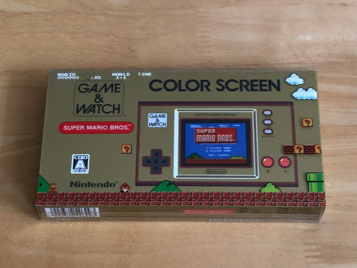 ☆新品・未使用☆GAME&WATCH SUPER MARIO BROS.☆ゲームウォッチ
