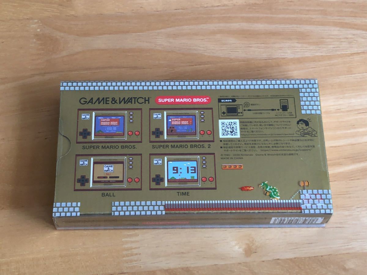 ☆新品・未使用☆GAME&WATCH SUPER MARIO BROS.☆ゲームウォッチ