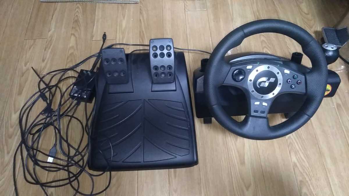実働 ロジクール Logicool GT force pro GTフォースプロ ステアリング 