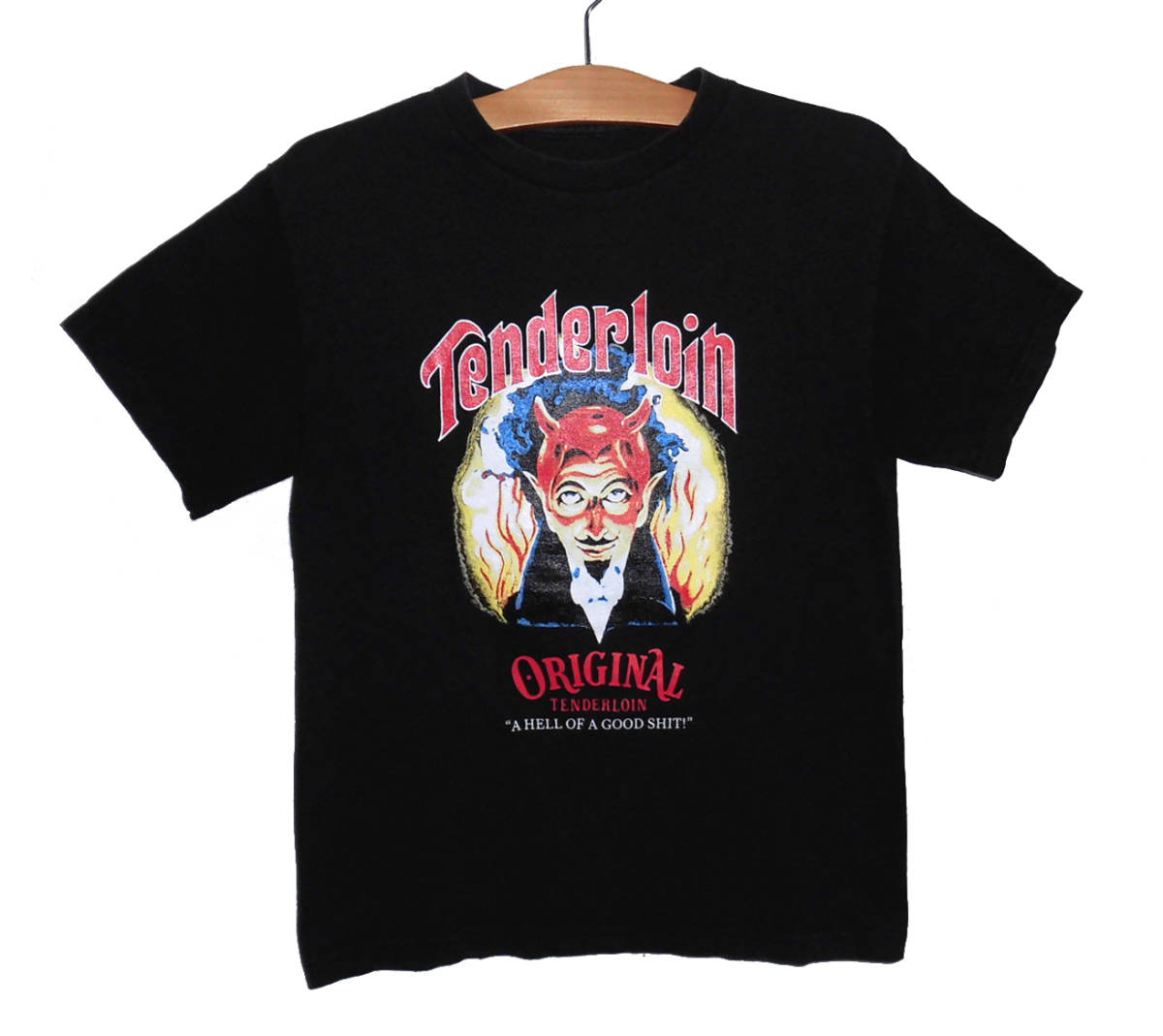 限定セール，2026 〆 TENDERLOIN テンダーロイン グラフィックロゴ T-TEE ON 半袖 Tシャツ S 黒(半袖Tシャツ)｜売買されたオークション情報、yahooの商品情報をアーカイブ公開 - オークファン 男性用