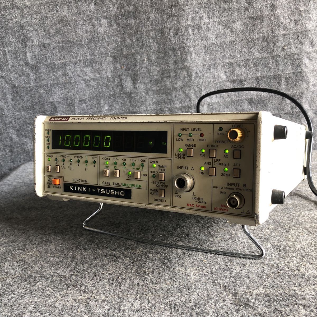 ADVANTEST R5362 周波数カウンター アドバンテスト R5362 Frequency Counter 周波数カウンター ADVANTEST
