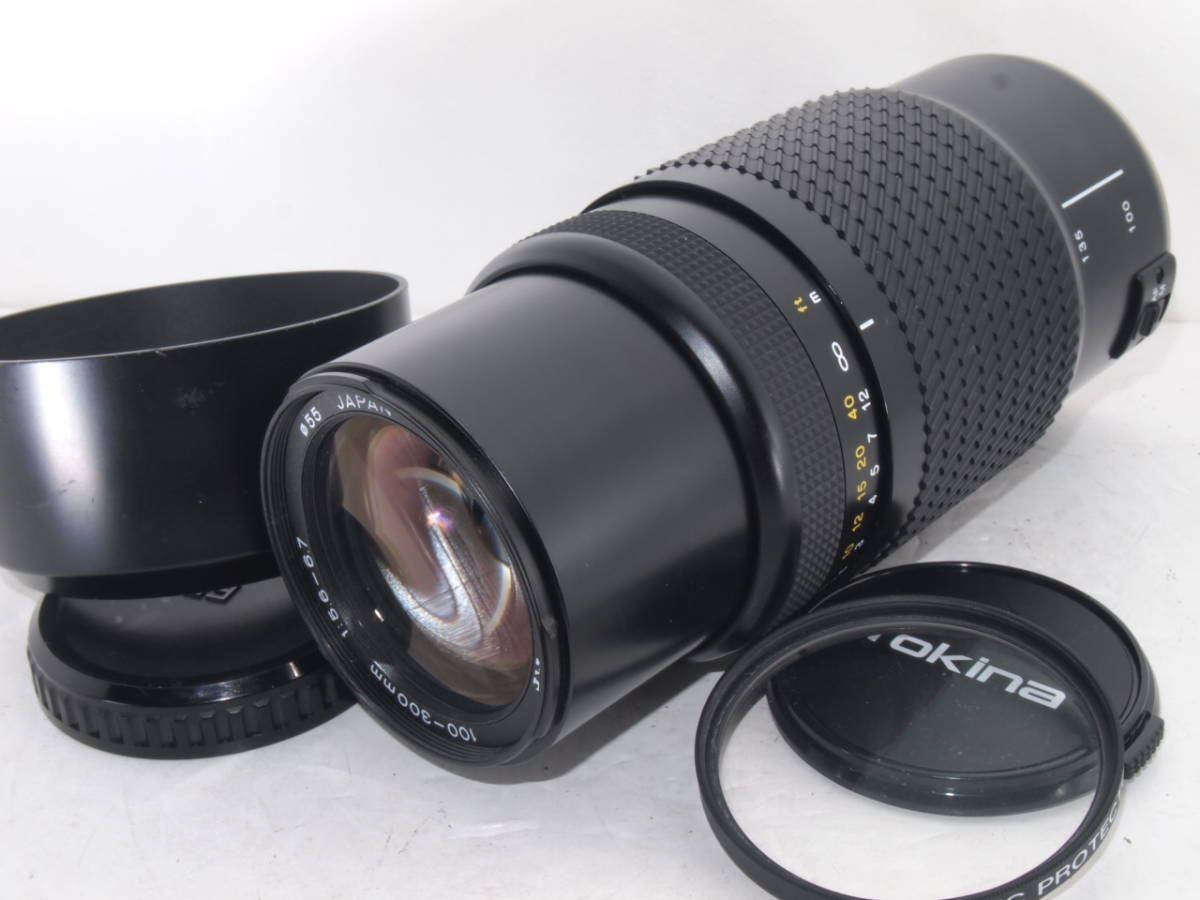 100-300mm AF - Tokina AT-X トキナー INTERNAL F4 F5.6-6.7 ☆実用美品