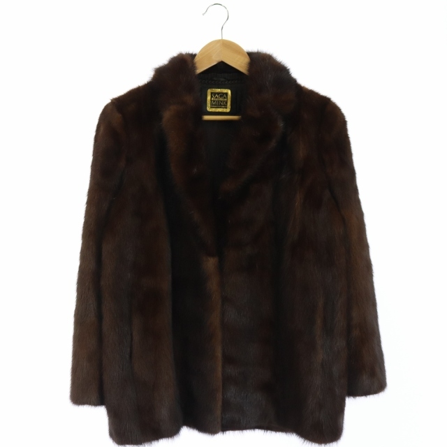 サガミンク SAGA MINK ファーコート ショートコート アウター フロント