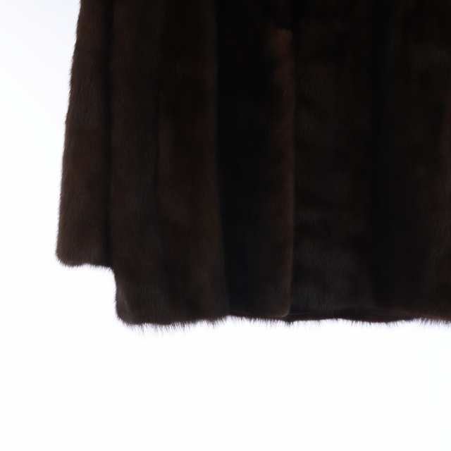 サガミンク SAGA MINK ファーコート ショートコート アウター フロント